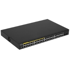 Kоммутатор Zyxel GS1900-48HPv2 Smart L2 PoE + switch, rack 19 