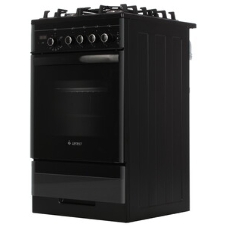 Плита газовая Gefest ПГ 5500-03 0044 черный, конфорок 4 шт, духовка 52 л, 50 см x 85 см x 58.5 см