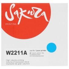 Картридж лазерный Sakura W2211A (HP 207A) для HP LaserJet Pro M255, голубой, 1250 к.