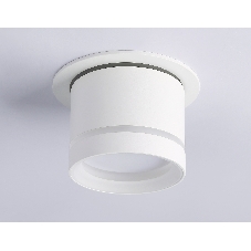 Светильник Ambrella light TA1431 SWH/FR белый песок/белый матовый GX53 D85*95