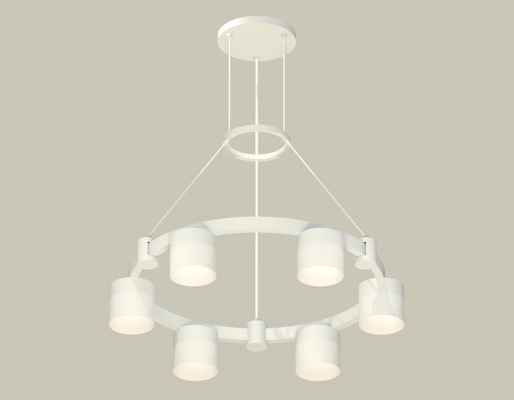 Светильник Ambrella light XR92031204/6 SWH/FR белый песок/белый матовый GX53 (A9203, C9231, N8402)