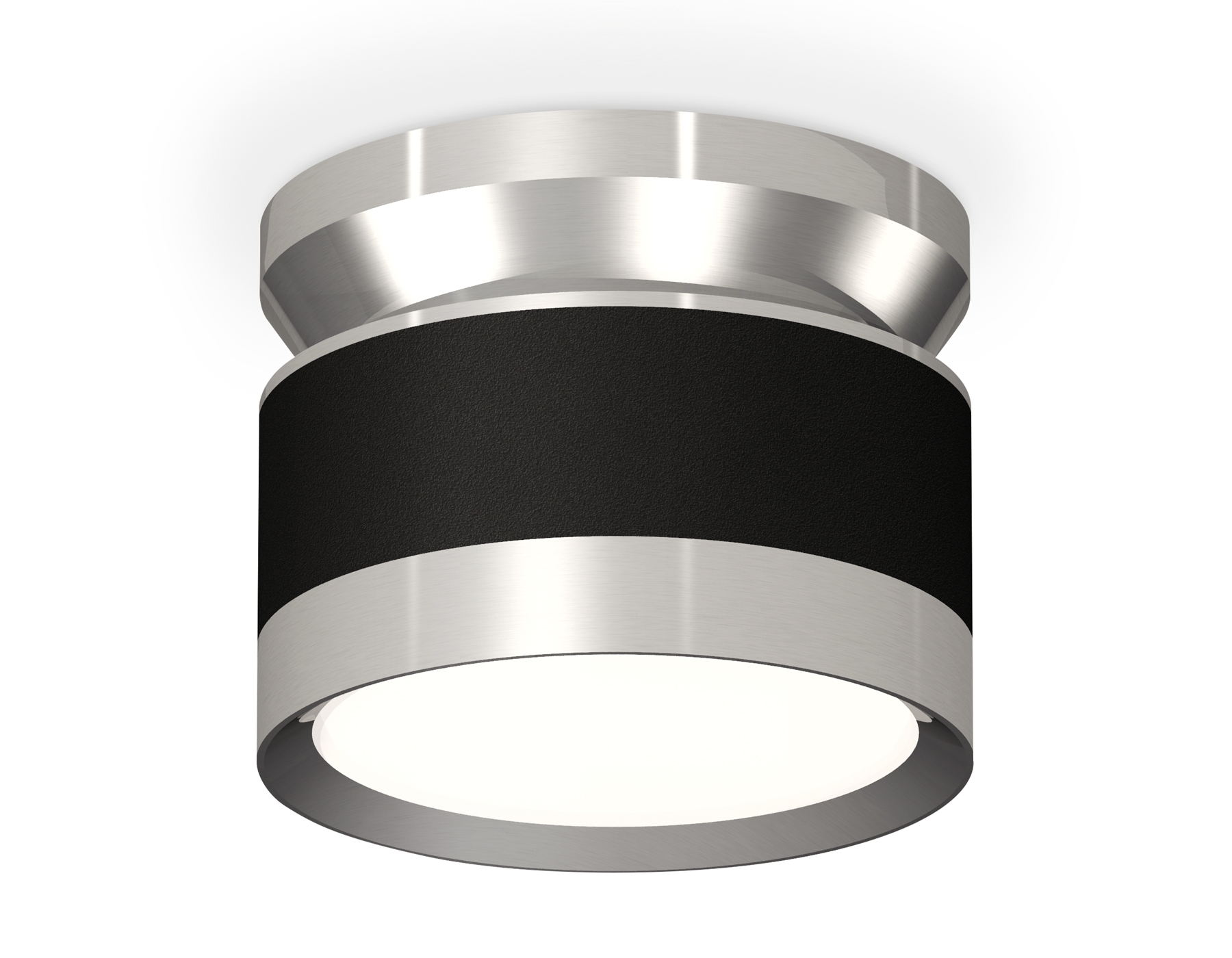 Светильник Ambrella Light XS8102055 SBK/PSL черный песок/серебро полированное GX53 (N8904, C8102, N8118)