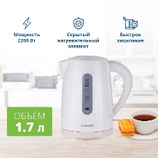 Чайник электрический Zelmer ZCK7616I белый