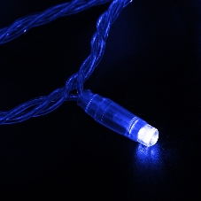 Гирлянда Neon-night Нить 10м, постоянное свечение, прозрачный ПВХ, 230В, синий