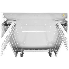 Шкаф телекоммуникационный напольный 42U (800x1000) дверь перфорированная (3 места), ШТК-М-42.8.10-4ААА