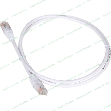 Патч-корд LANMASTER TWT UTP cat.5e, с заливными колпачками, 15.0 м, белый