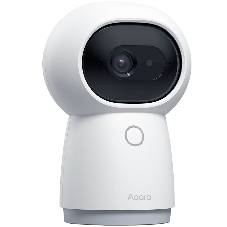 Камера AQARA Camera Hub G3/Камера+ управления/Управление жестами/Камера 360/2K 2304х1296p/Протокол связи:Zigbee/WiFi/Питание:USB-C/белый CH-H03