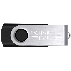 Флешка USB KingPrice KPFD2 (KPFD2A008ABK), 8Gb, USB 2.0, R/W 15/5, черный