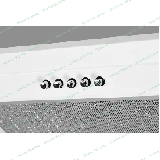 Вытяжка встраиваемая Kuppersberg Inlinea 52 W X белый, 52 см, 1300 куб. м/ч, 39 дБ