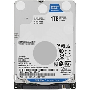 Жесткий диск HDD WD Blue 1Tb 5400rpm SATA 128Mb 2.5