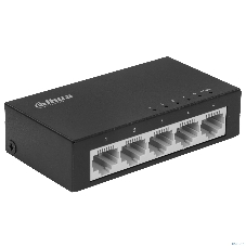 Коммутатор Dahua DH-PFS3005-5ET, 5×100 Мбит/с, неуправляемый