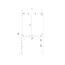 Алюминиевый профиль Ambrella light GP3000AL серебро 2000*35*67