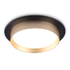 Светильник Ambrella light TN5228 BK/GD черный/золото GX53 max 12W D110*35