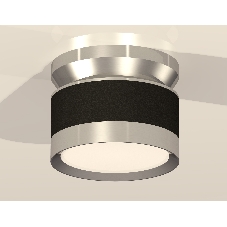 Светильник Ambrella Light XS8102055 SBK/PSL черный песок/серебро полированное GX53 (N8904, C8102, N8118)