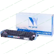 Картридж лазерный NVPrint совместимый HP Q6003A/Can707 Magenta для LJ Color CM1015MFP/1017MFP/1600/2600N (2000k)