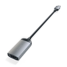 Адаптер Satechi Type-C to HDMI 4K 60HZ. Поддержка 4K/60Hz. Материал корпуса алюминий. Цвет серый космос.