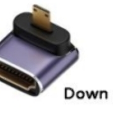 Переходник micro HDMI на HDMI вниз