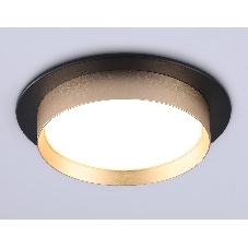 Светильник Ambrella light TN5228 BK/GD черный/золото GX53 max 12W D110*35