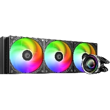 Система жидкостного охлаждения для процессора ID-COOLING FX360 INF черный 120мм алюминий+медь 2000rpm 27.2db 4-pin 350W