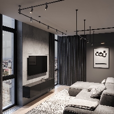 Трековый светильник 85117/01 5W 3000K  (чёрный) Esthetic Magnetic