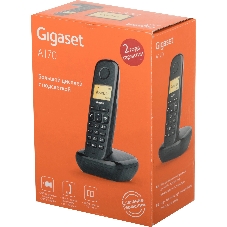Радиотелефон Dect Gigaset A170 SYS черный АОН