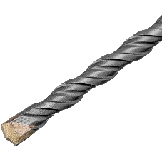 Бур по бетону Denzel двойная спираль, Cobalt W-tip, 6x260 мм, SDS PLUS