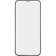 Защитное стекло для экрана Redline черный для Apple iPhone 12 Pro Max антиблик. 1шт. (УТ000021879)