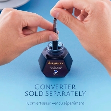 Флакон с чернилами Waterman (CWS0110720) Serenity Blue чернила, 50мл для ручек перьевых