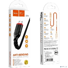 Кабель USB Micro/HOCO HC-44890 X59/1m/2.4A/Нейлон/черный
