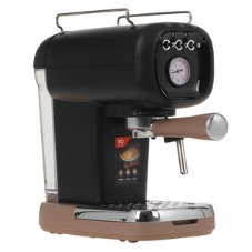 Кофеварка эспрессо BQ CM2004 черный, исп. кофе - молотый, 0.6 л, 1100 Вт, 20 бар