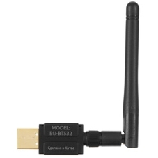 Адаптер USB Buro Bluetooth 5.0+EDR class 1 100м черный