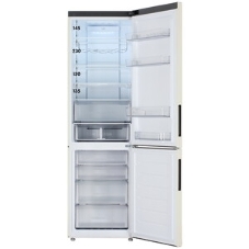 Холодильник Haier C4F640CCGU1 бежевый двухкамерный 285/115л морозилка снизу, No Frost