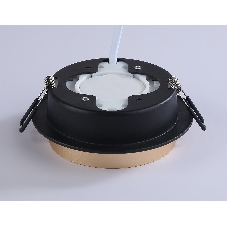 Светильник Ambrella light TN5228 BK/GD черный/золото GX53 max 12W D110*35