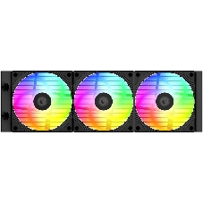 Система жидкостного охлаждения для процессора ID-COOLING FX360 INF черный 120мм алюминий+медь 2000rpm 27.2db 4-pin 350W