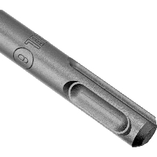 Бур по бетону Denzel двойная спираль, Cobalt W-tip, 6x260 мм, SDS PLUS