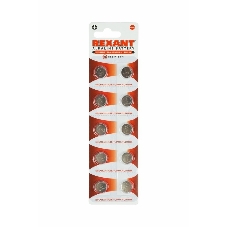 Батарейка Rexant LR55, AG8, LR1120, G8, 191, GP91A, 391, SR1120W