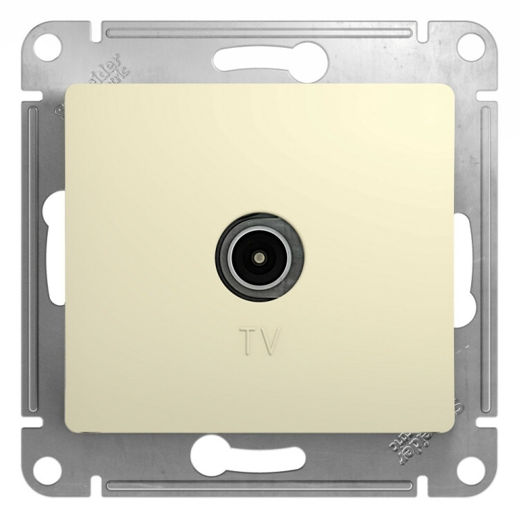 Механизм коннектора TV антены Glossa беж. SchE GSL000293