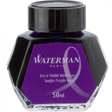 Флакон с чернилами Waterman (CWS0110750) Tender Purple чернила 50мл для ручек перьевых