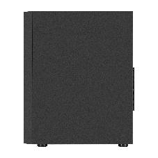 Компьютерный корпус Miditower ExeGate EVO-9211 (ATX, без БП, с окном, 2хUSB+1хUSB 3.0, HD аудио, черный, 1 вент. с RGb подсветкой)