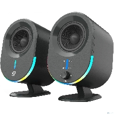 Акустическая система Оклик OK-303A 2.0 черный 20Вт BT