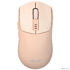 Мышь беспроводная Acer OMR312 розовый, 3200 dpi, радиоканал, Bluetooth, USB, кнопки - 5