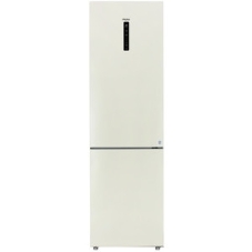 Холодильник Haier C4F640CCGU1 бежевый двухкамерный 285/115л морозилка снизу, No Frost