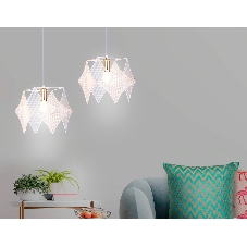 Светильник Ambrella light TR8420 WH/GD белый/золото E14 max 40W D285*1000