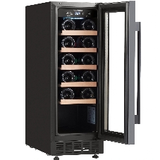 Винный шкаф Hyundai HBWC 0831 SU 1-нокамерн. черный