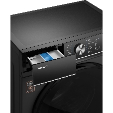 Стиральная машина Weissgauff WM 4106 D Black Edition черный, загрузка фронтальная 6 кг, 1000 об/мин, класс: А