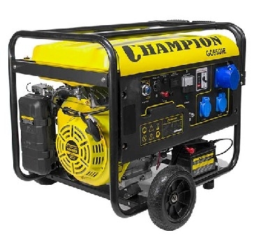 Генератор CHAMPION  GG6501E+ATS (5/5,5кВт,OHV420 16лс 25л 81,5кг 2,5л/ч 12V) CHAMPION GG6501E+ATS (5/5,5кВт,OHV420 16лс 25л 81,5кг 2,5л/ч 12V)