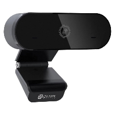 Веб-камера OKLICK OK-C008FH 1920x1080, 30 кадр/с, USB Type-A, микрофон (шумоподавление), автоматическая фокусировка, универсальное крепление