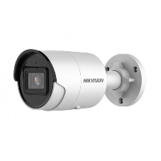 Камера видеонаблюдения цилиндрическая Hikvision DS-2CD2083G2-IU(2.8mm) 8Мп уличнаяс EXIR-подсветкой до 40м и технологией AcuSense1/2.8