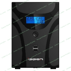 Источник бесперебойного питания Ippon Smart Power Pro II Euro 1200 720Вт 1200ВА черный