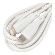 Кабель USB2.0 Cablexpert CCB-USB2-CMAPO1-2MW, Type-C/Lightning, издание Classic 0.1, 3A, 20Вт, 2м, белый, коробка